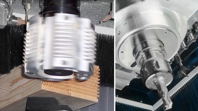 Agregat puternic de frezare 